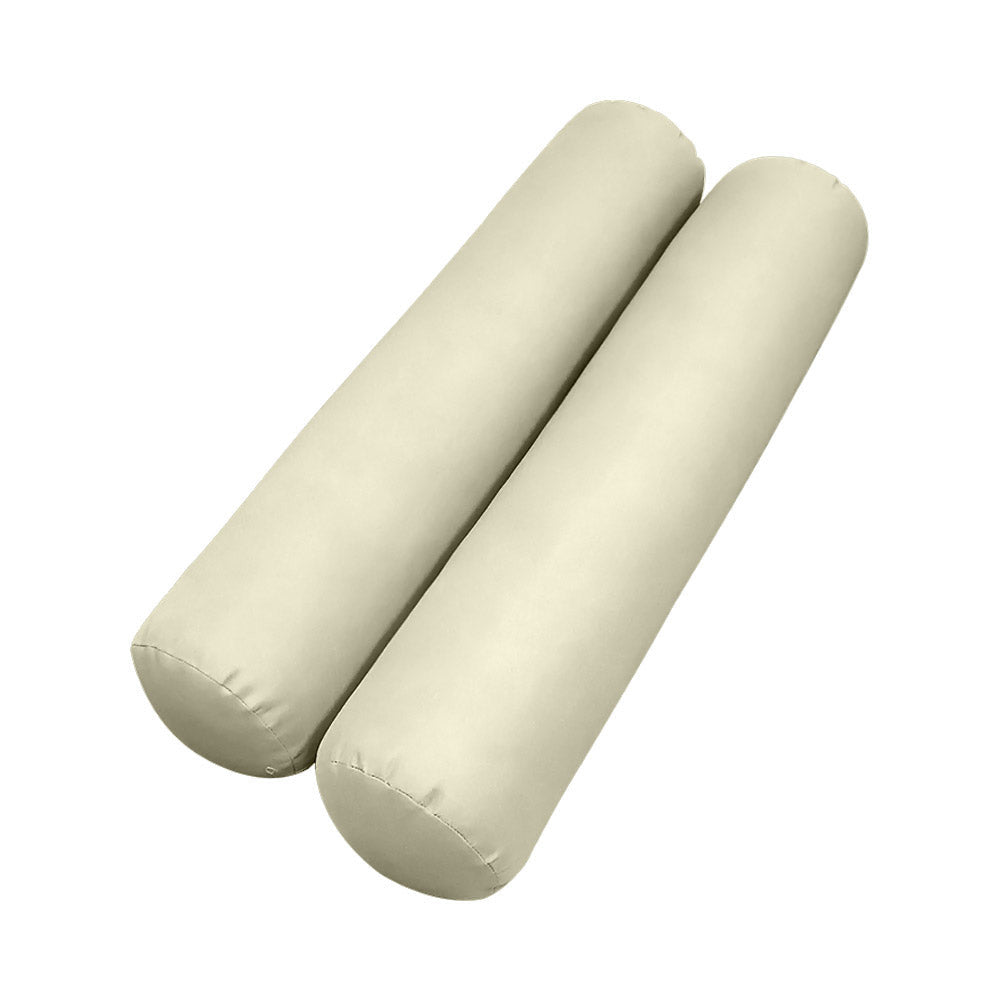 Style6 Full Size 4PC Knife Edge Outdoor Daybed Mattress Cushion Bolster Pillow Slip Cover COMPLETE SET AD005