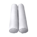 STYLE 6 - Mattress & Pillow Bolster for Outdoor Indoor Daybed Porch Swing Bed Piped Trim Twin Size AD105 | COVERS ONLY |