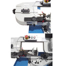 Swivel Bow 7" Metal Band Saw Horizontal Vertical Cutter Hydraulic Down Feed