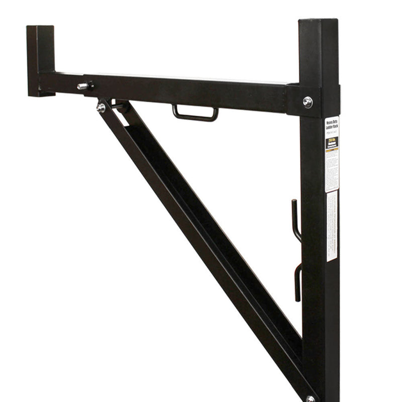 Universal Truck Pick Up Contractor Ladder Rack Carrier Hauling Gear 250lb Cap.