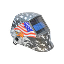 USA Flag Eagle Solar Auto Darkening Welding Welder Helmet Lens Shade 9-13
