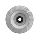 Vacuum Brazed Diamond Metal Grinding Wheel 4.5'' x 5-8''-11