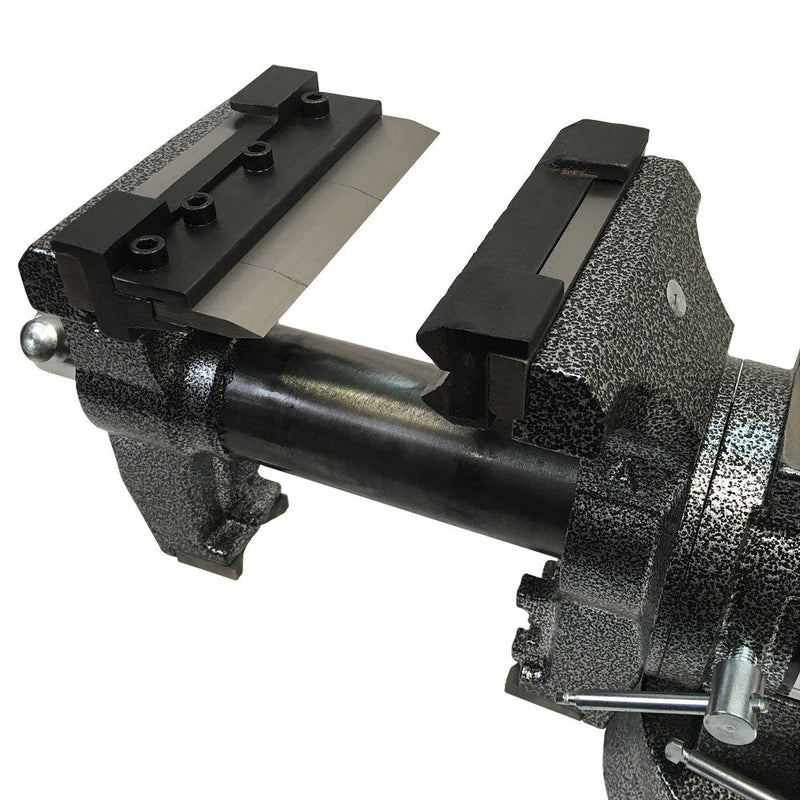 Vise Mount 4" Press Brake Bender Attachment Bending 14 Gauge Mild Steel 1-8" Aluminum