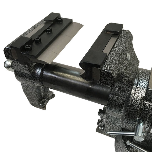 Vise Mount 6" Press Brake Bender Attachment Bending 14 Gauge Mild Steel 1-8" Aluminum