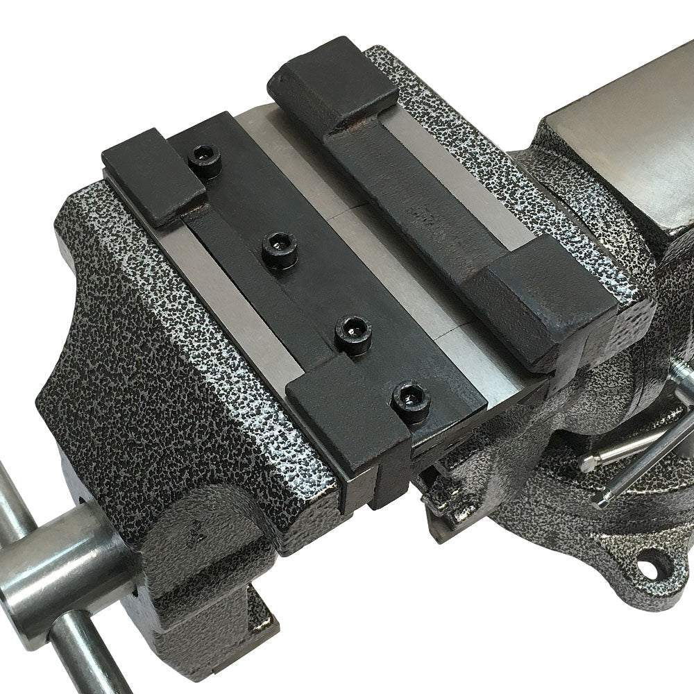 Vise Mount 6" Press Brake Bender Attachment Bending 14 Gauge Mild Steel 1-8" Aluminum