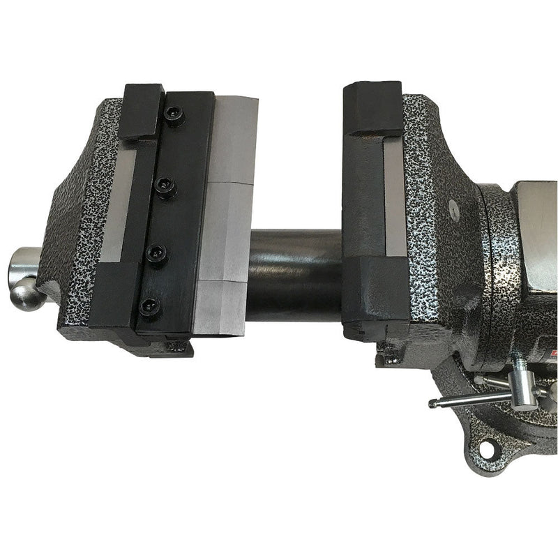 Vise Mount 8" Press Brake Bender Attachment Bending 14 Gauge Mild Steel 1-8" Aluminum