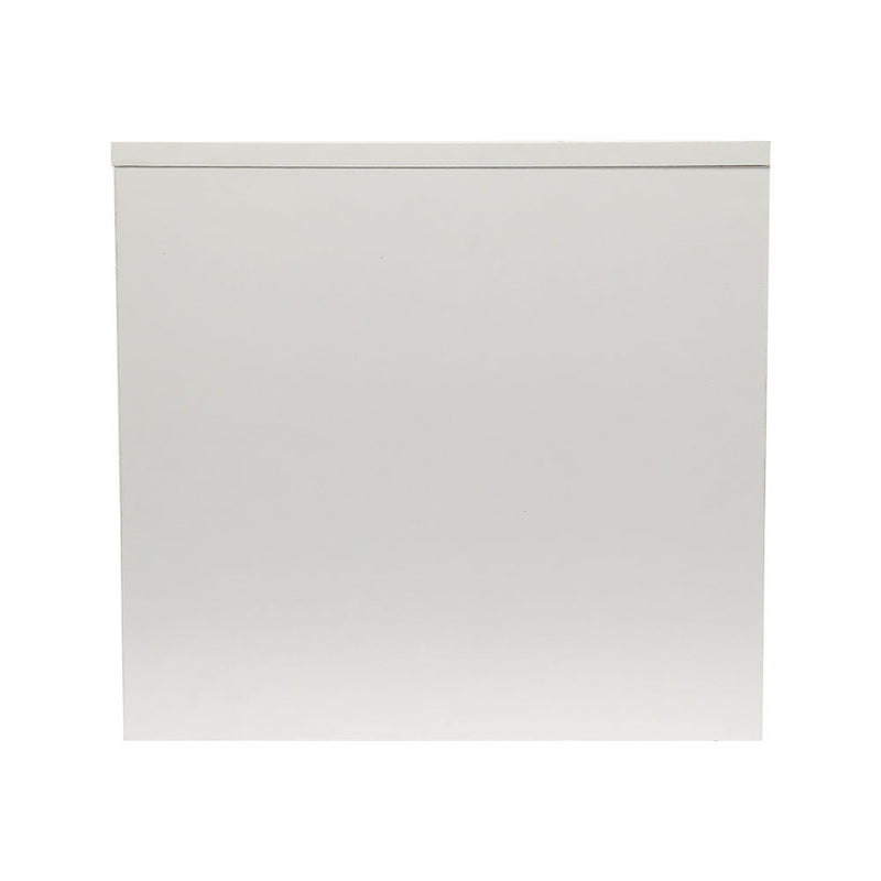 White 18'' x 18'' Knockdown Bases Pedestal Base Box Cube Display Fixture Retail Warehouse