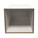 White 18'' x 18'' Knockdown Bases Pedestal Base Box Cube Display Fixture Retail Warehouse