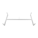 WHITE Gondola Base Floor Stand Display Gridwall Grid Panel Retail Fixture 50" x 25"