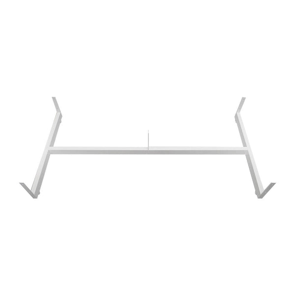 WHITE Gondola Base Floor Stand Display Gridwall Grid Panel Retail Fixture 50" x 25"