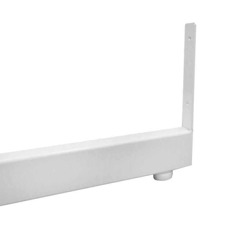 WHITE Gondola Base Floor Stand Display Gridwall Grid Panel Retail Fixture 50" x 25"