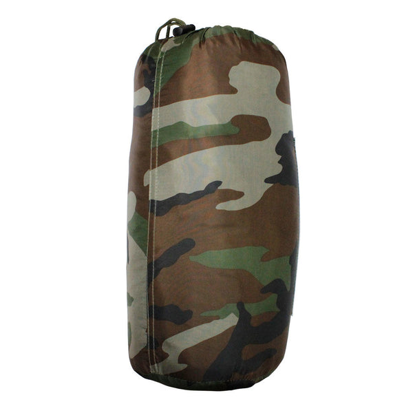 WOODLAND 86''L x 58''W G.I Style Poncho Liner Blanket Sleeping Bag Liner Rip-Stop Nylon w- Pouch