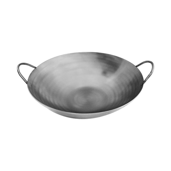16'' Carbon Steel Wok Pan Gourmet Chef Chinese Traditional Wok Cookware