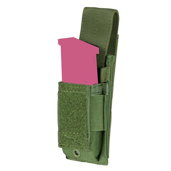 Condor OD Green Single Magazine MOLLE PALS Modular Tactical Utility Pouch