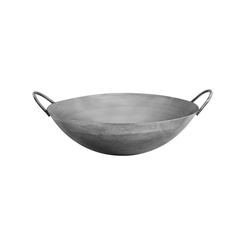 30'' Carbon Steel Wok Pan Gourmet Chef Chinese Traditional Wok Cookware