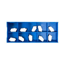 10 Pc GTN-2 C5 Uncoated Carbide Inserts Grooving Cut-Off