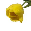 18 Pc Artificial Foam 15" Real Touch Yellow Tulip Bundle Flower Faux Flower Silk Floral