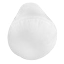 White bolster insert for daybed or couch arm support — single