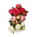 10'' Real Touch Peony Bundle Artificial Foam Flower Bouquets Silk Floral