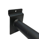 18 PC 6" Slatwall Pipe Straight Faceout Hook Industrial Vintage Pipeline