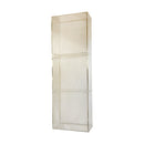 24''x8'' Lucite Clear Acrylic Single Tier Divided Counter Bin Retail Display