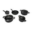 5 Pc Non-Stick Sauce Pot Sauce Pan Frying Pan Cookware Set Kitchen Supply