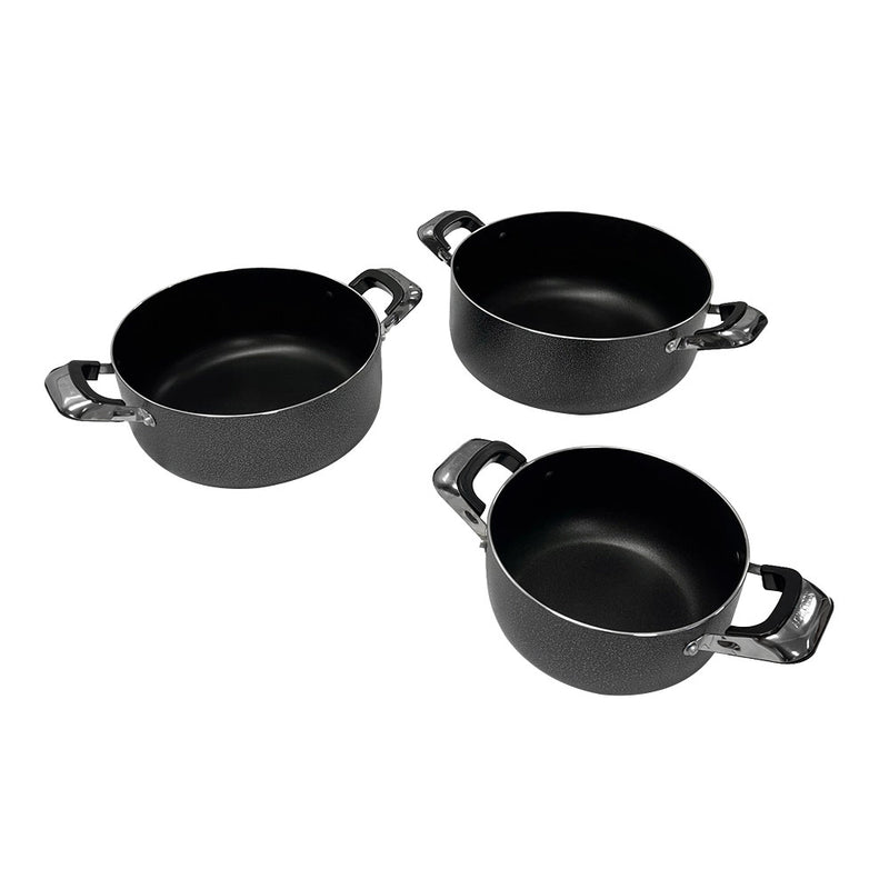 5 Pc Non-Stick Sauce Pot Sauce Pan Frying Pan Cookware Set Kitchen Supply