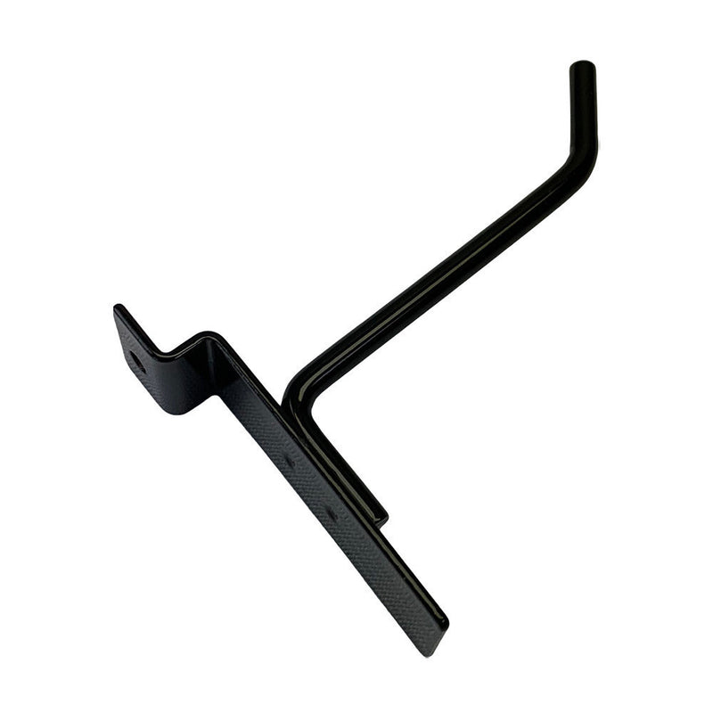 12 Pcs 4'' Black Slatwall Hook Hooks Retail Display Wire Metal Hanger