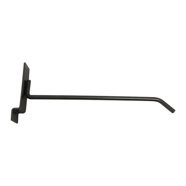 12 Pcs 8'' Raw Steel Slatwall Hook Hooks Retail Display Wire Metal Hanger