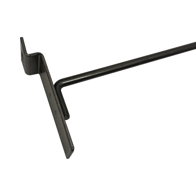 12 Pcs 8'' Raw Steel Slatwall Hook Hooks Retail Display Wire Metal Hanger