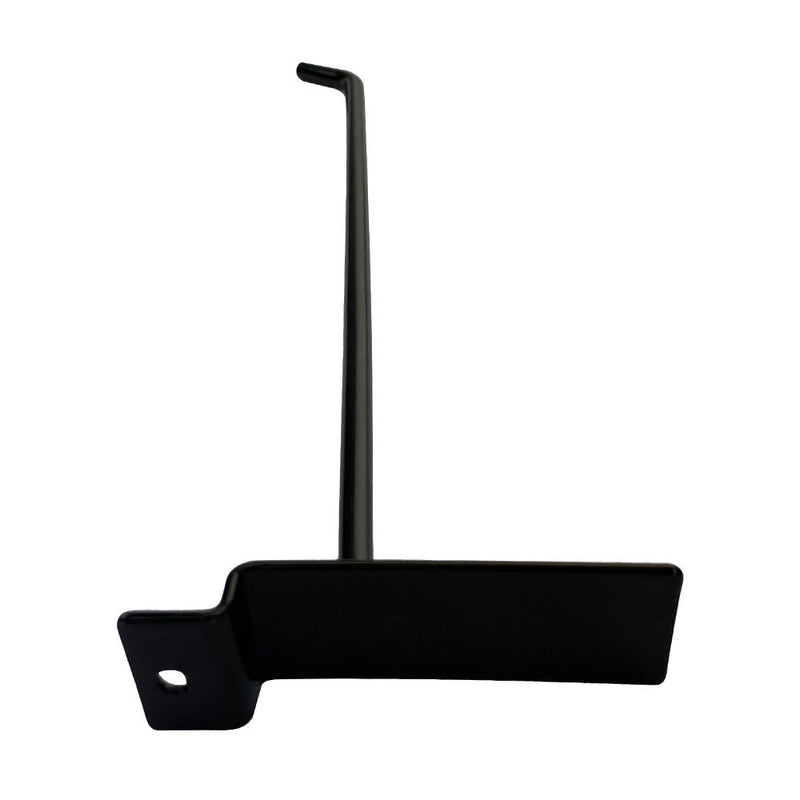 12 Pcs 10'' Black Slatwall Hook Hooks Retail Display Wire Metal Hanger