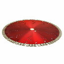 24'' Supreme Arrow Turbo Segmented Diamond Blade 9-5/8'' Cutting Depth 1'' Arbor