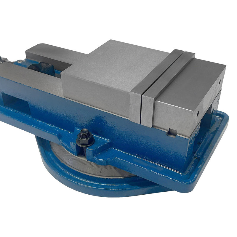 5'' Accu Lock Precision Vise w/ Swivel Base Milling Drilling Machine Bench Clamp
