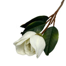 6 Pcs 32" Real Touch Magnolia Stem Artificial Magnolia Flower Silk Floral