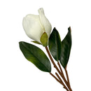 6 Pcs 32" Real Touch Magnolia Stem Artificial Magnolia Flower Silk Floral