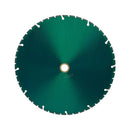 9'' x .060'' x 7/8''-5/8'' Metal Cutting Blade Metallic Green Dry Use Saw Blade