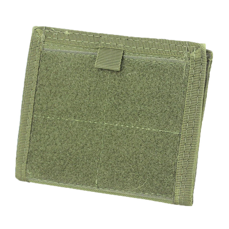 Condor Tactical Zipper Pocket MOLLE PALS Modular Card ID Panel Wallet Pouch - OD Green