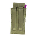 Condor Tactical MOLLE PALS Modular Closed Top Single Magazine Mag Pouch - OD Green