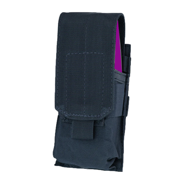 Condor Tactical MOLLE PALS Modular Closed Top Single Magazine Mag Pouch - Navy Blue