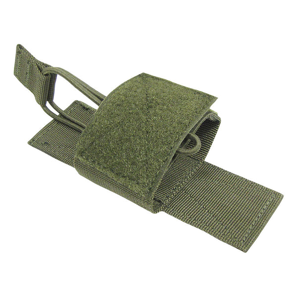 Hook and Loop Tactical Secure Lightweight Universal Bungee Holster OD Green