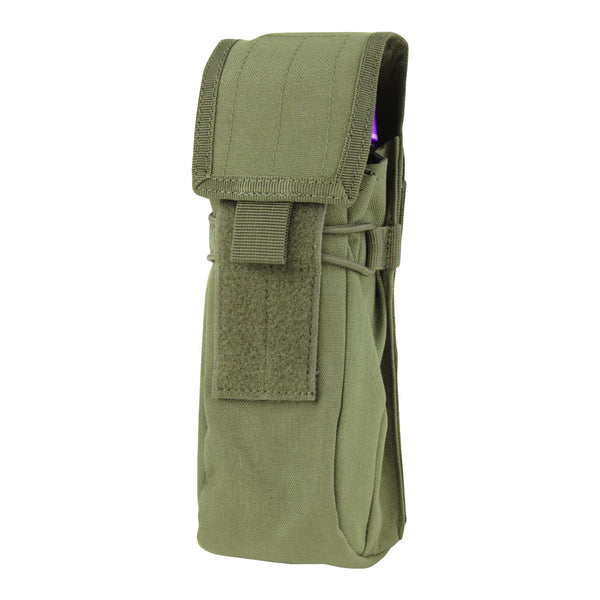 Condor Tactical MOLLE Modular Hook and Loop Water Bottle Utility Pouch OD Green