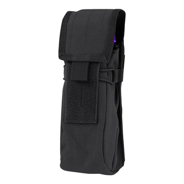 Condor Tactical MOLLE Modular Hook and Loop Water Bottle Utility Pouch Black