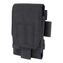 Condor Tech Sheath Secure Hook Loop Modular Smart Phone Pouch Black