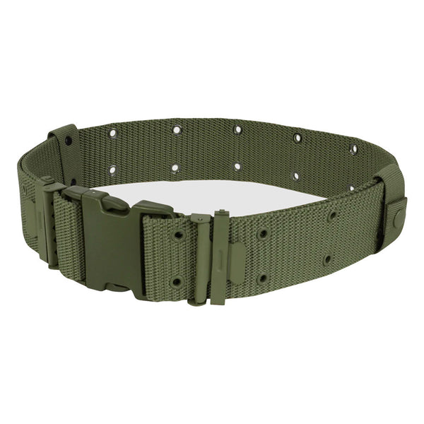 Condor GI Military Style Belt 2.25" Adjustable One Size Modular Nylon Belt OD Green