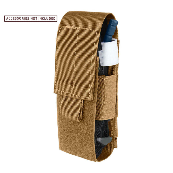 Condor Universal Tourniquet TQ Pouch EMT Medic Survival Emergency Airsoft Coyote