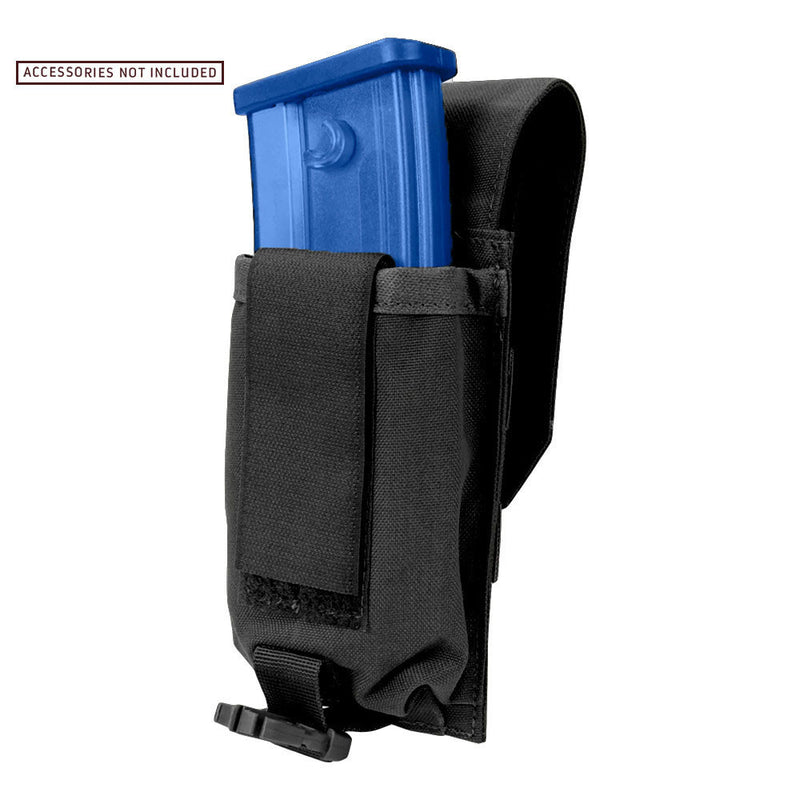 Condor Tactical Hook and Loop Buckled Universal Magazine Mag Pouch Black