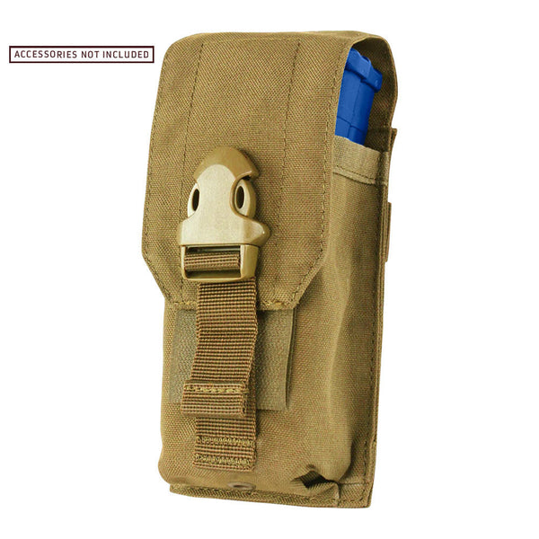 Condor Tactical Hook and Loop Buckled Universal Magazine Mag Pouch Coyote