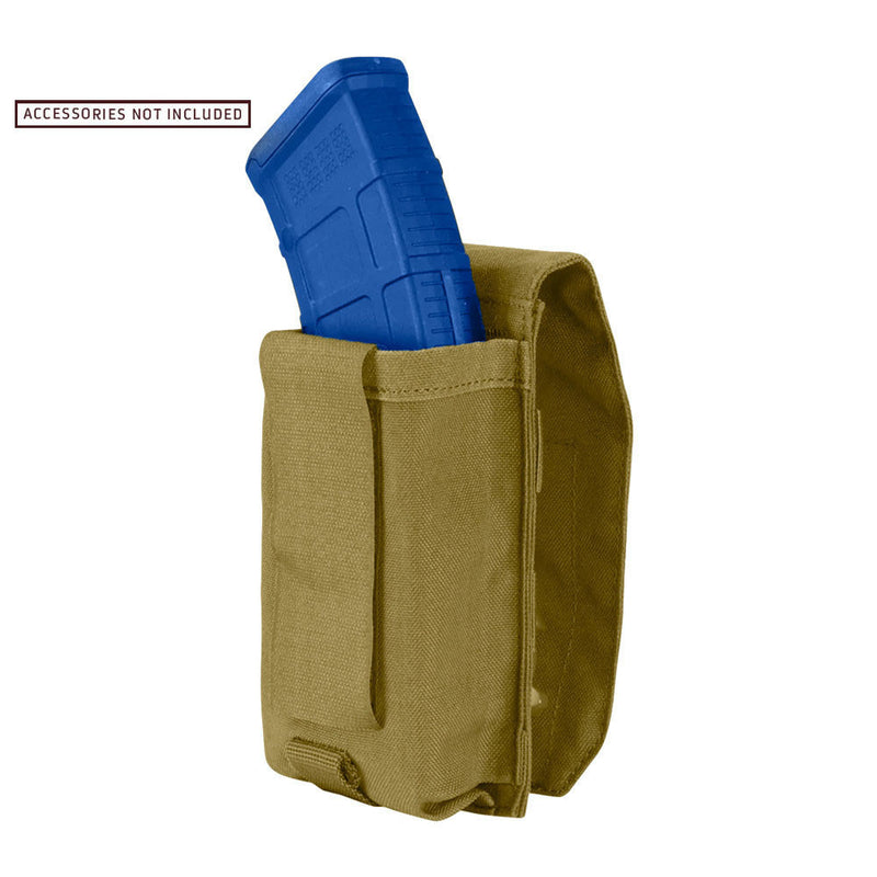 Condor Tactical Hook and Loop Buckled Universal Magazine Mag Pouch Multicam Black
