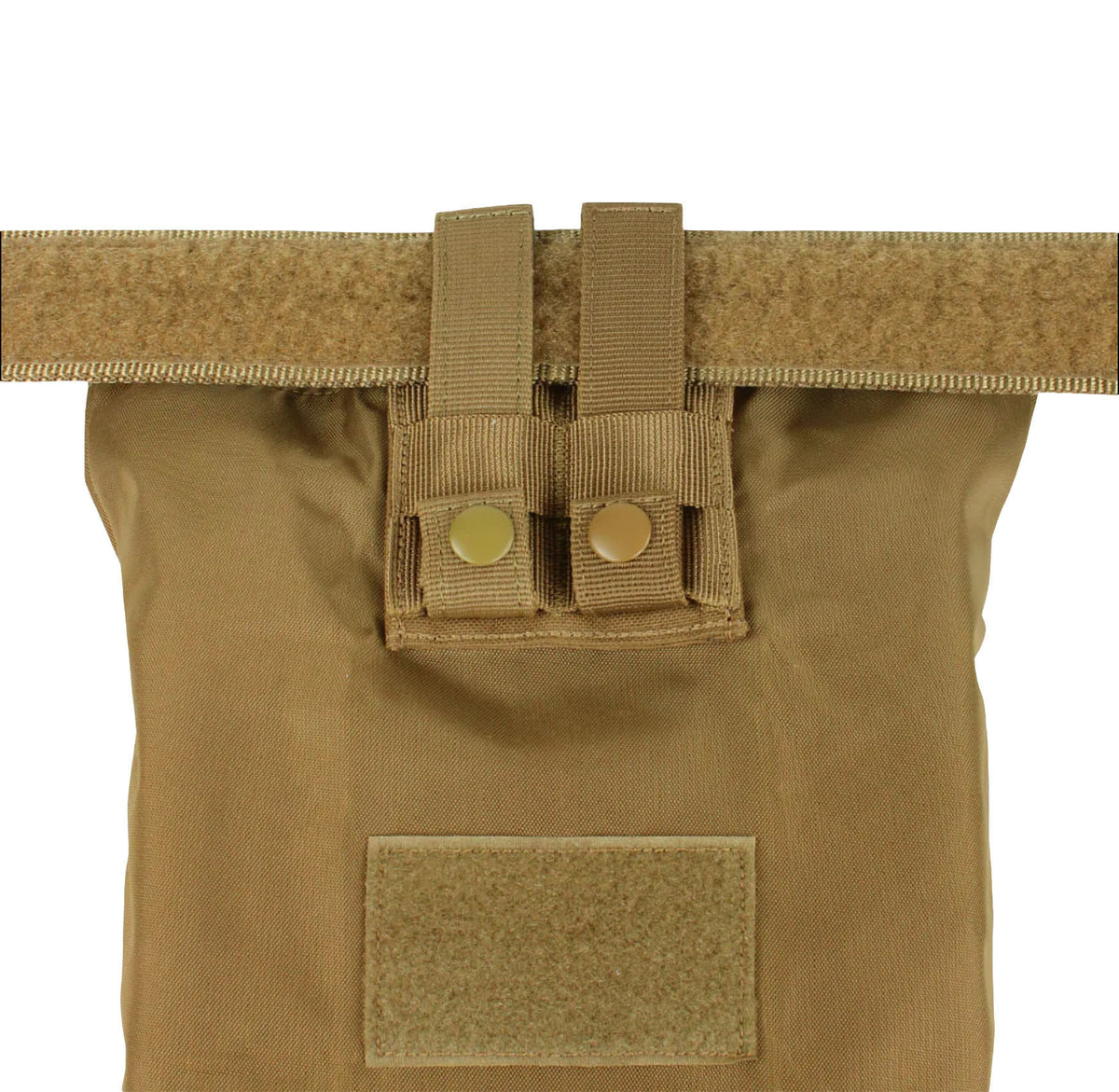 Condor Modular MOLLE Hook Loop Magazine Micro Dump Bungee Retention Pouch Coyote