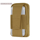 Condor Tactical Hunting Modular MOLLE Phone Tech Utility Tool Case Pouch Coyote